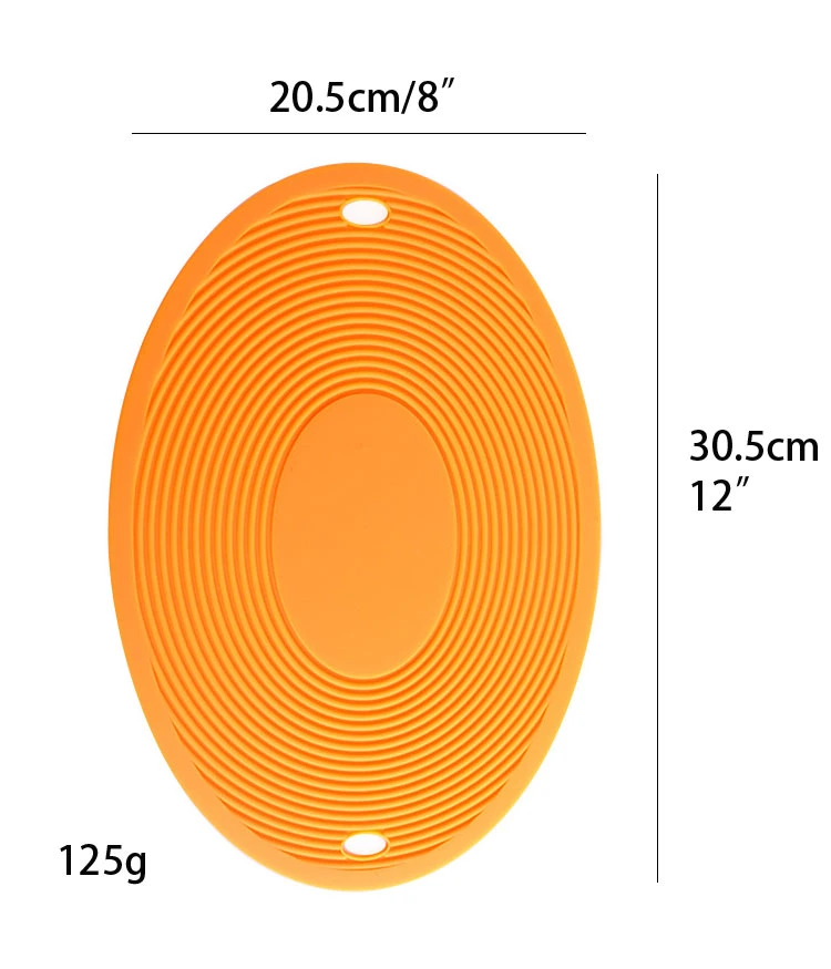 Custom Silicone Heat Resistant Placemats for Dinner Table