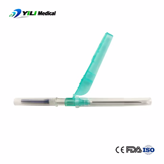 Aiguille multi jetable 21g d'échantillon de sécurité jetable de tubes médicaux de collection de sang